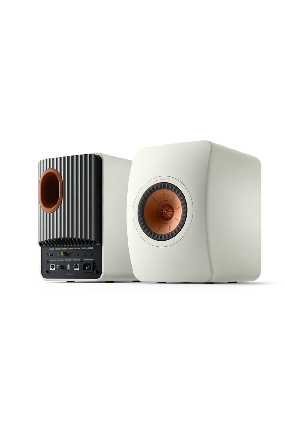 KEF LS50 Wireless II Mineral Saten Beyaz Aktif Hi-Fi Hoparlör