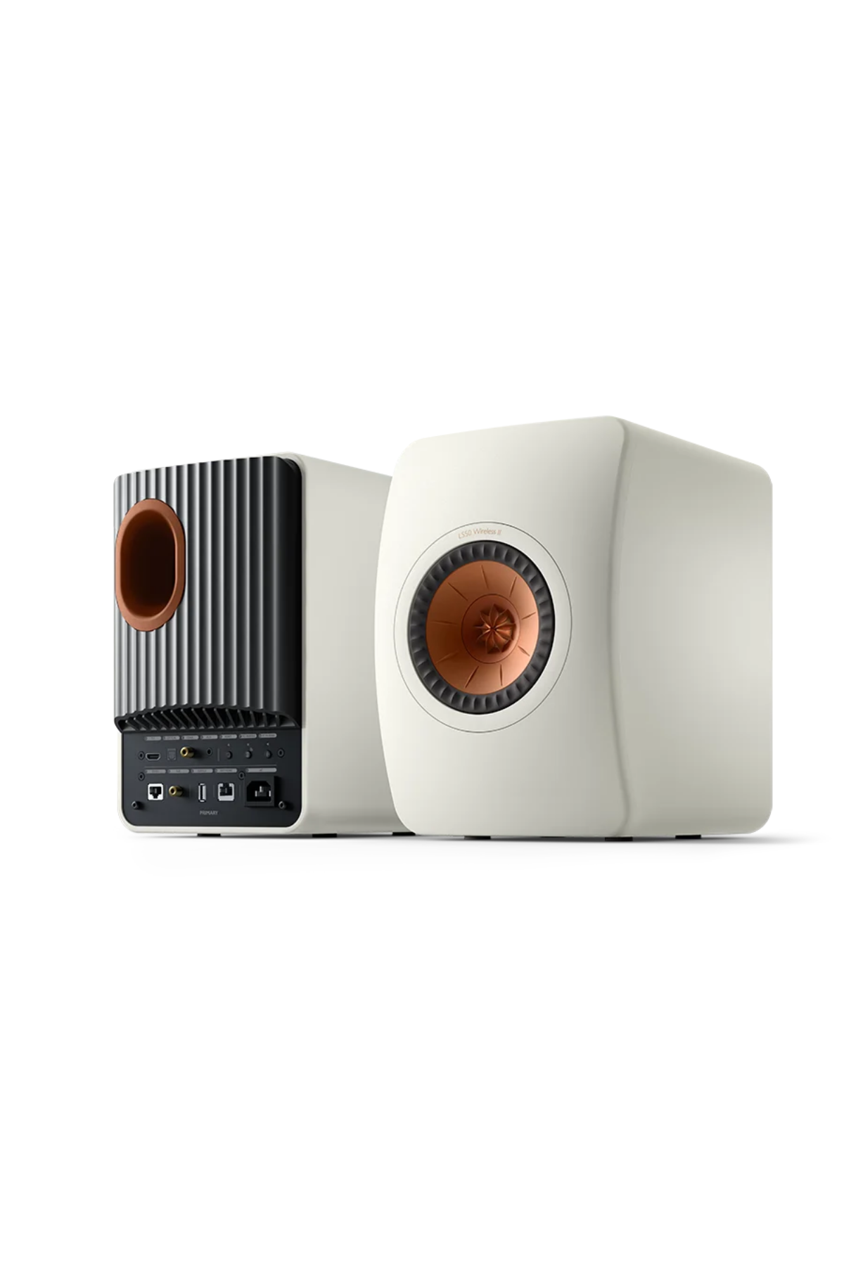 KEF LS50 Wireless II Mineral Saten Beyaz Aktif Hi-Fi Hoparlör