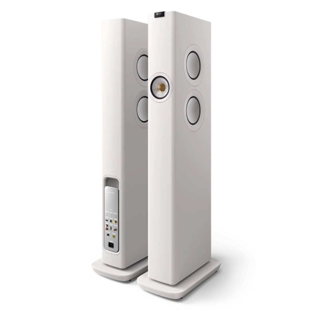 Kef LS60 Mineral Beyaz Wireless Aktif Hi-Fi Kule Hoparlör