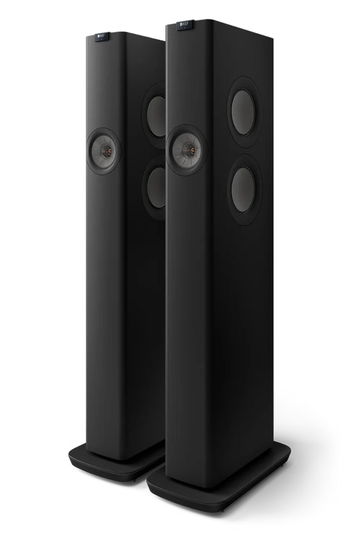 Kef LS60 Wireless Aktif Kule Hoparlör Karbon Siyah