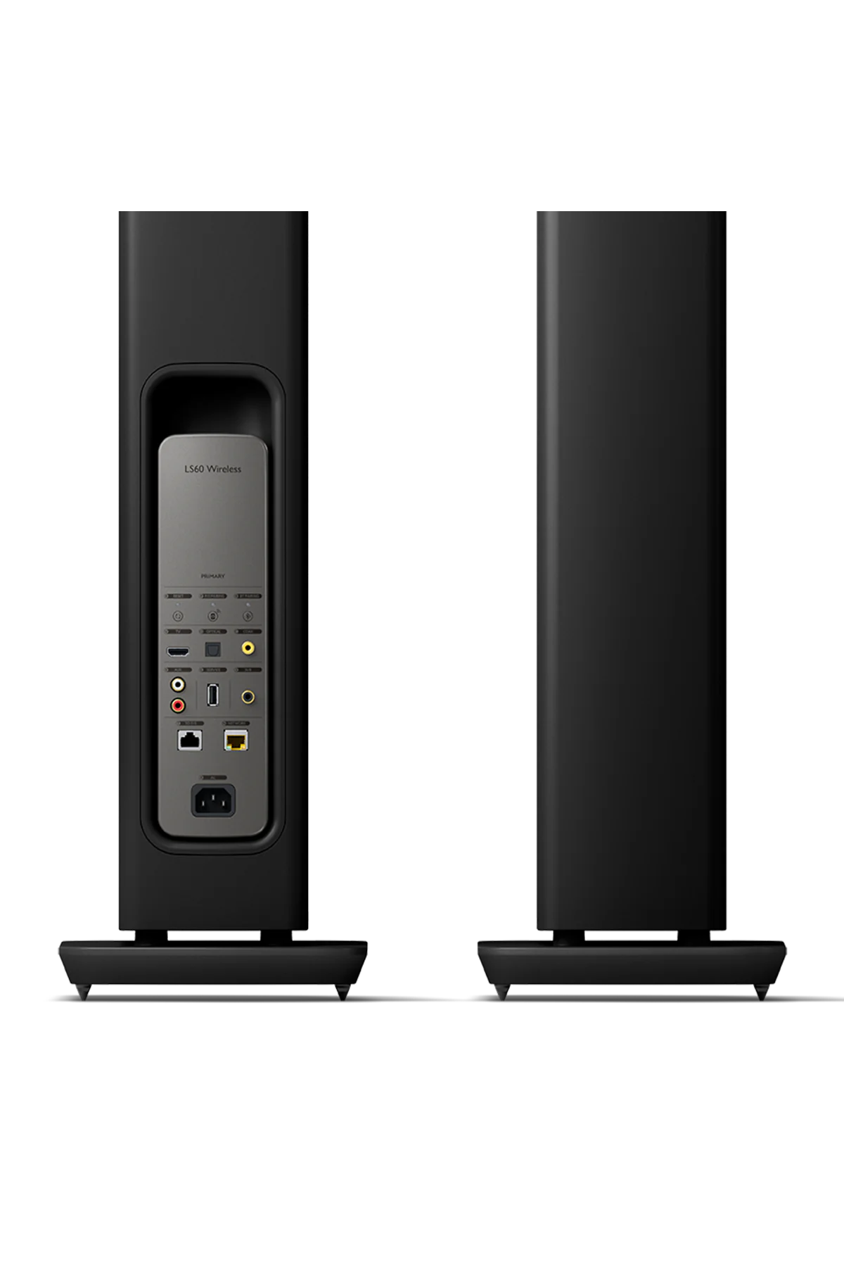 Kef LS60 Wireless Aktif Kule Hoparlör Karbon Siyah