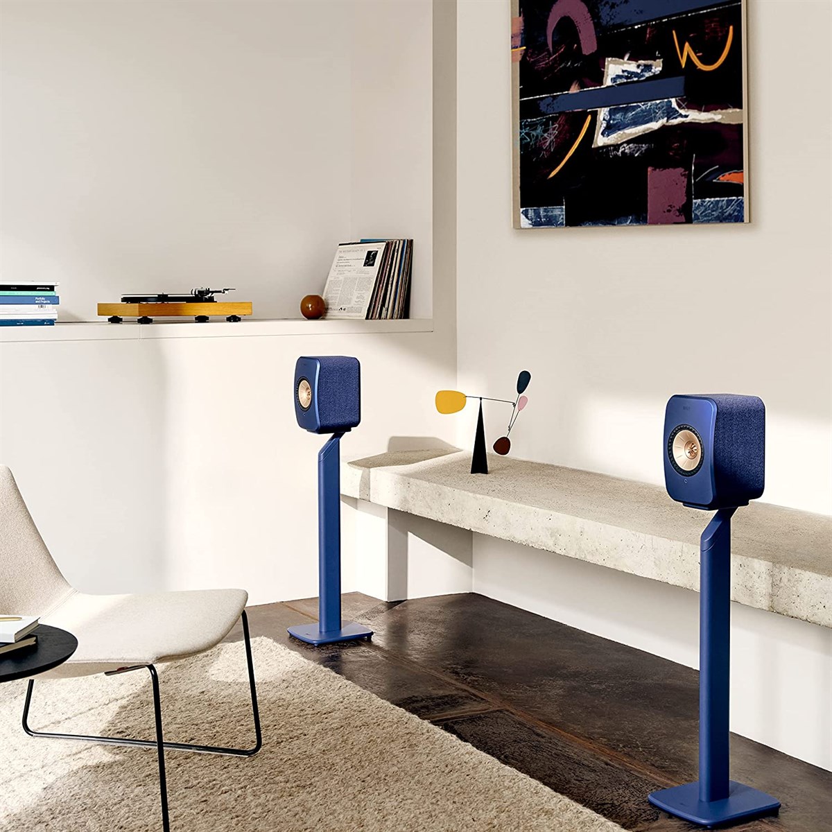 Kef LSX II Mavi Wireless Aktif Hi-Fi Hoparlör