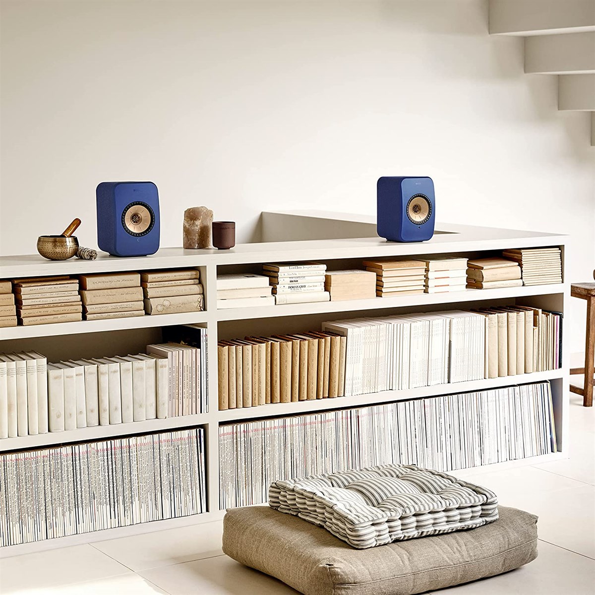 Kef LSX II Mavi Wireless Aktif Hi-Fi Hoparlör