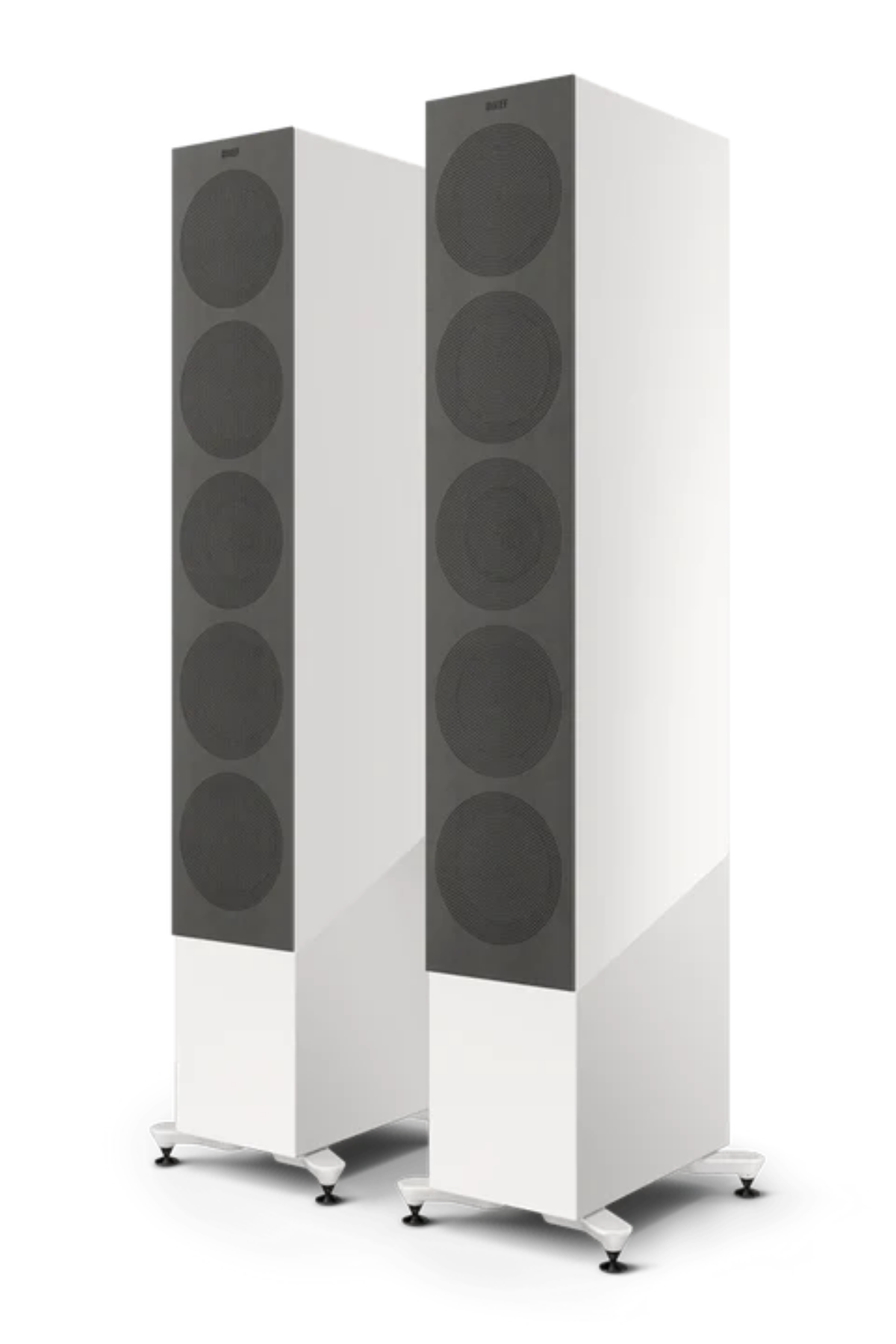 Kef R11 Meta Beyaz Hi-Fi Kule Hoparlör