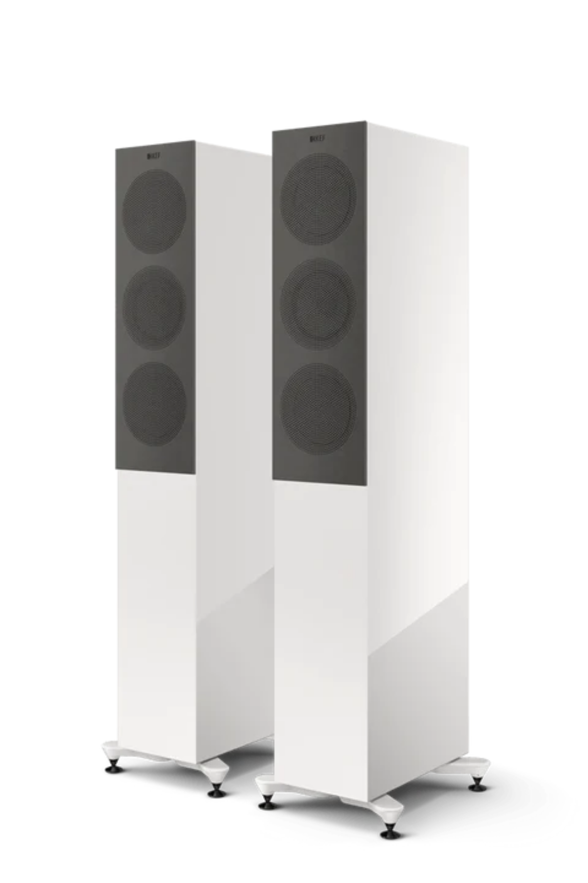 Kef R5 Meta Beyaz Hi-Fi Kule Hoparlör