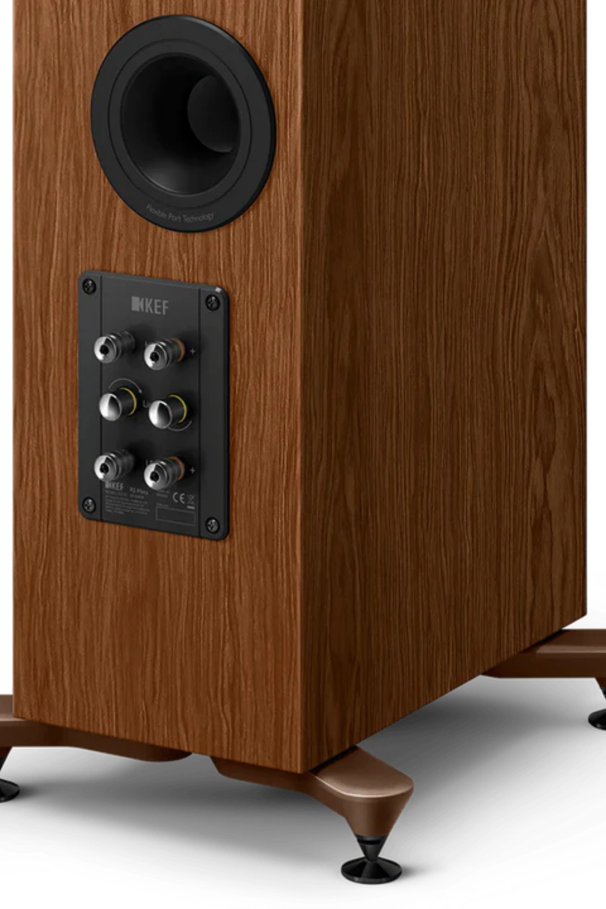 Kef R5 Meta Ceviz Hi-Fi Kule Hoparlör