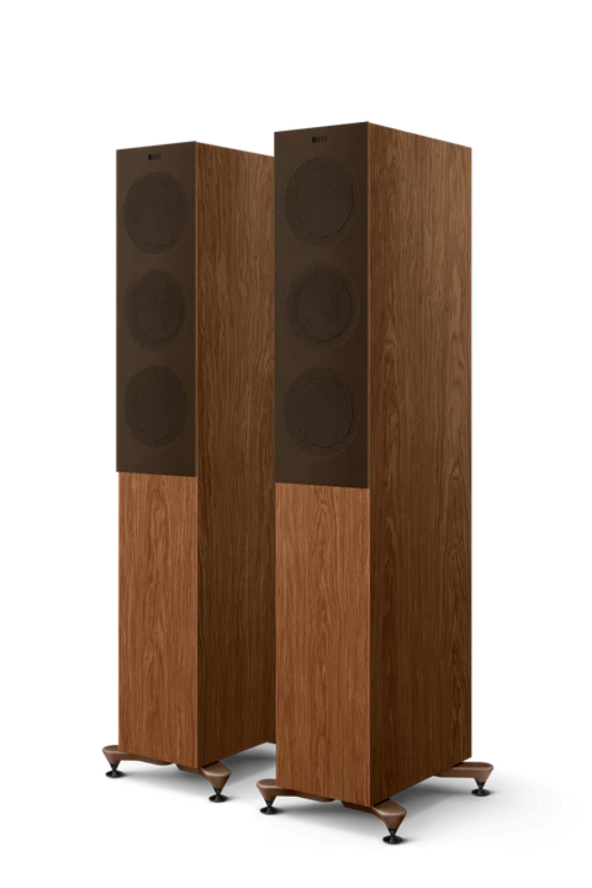 Kef R5 Meta Ceviz Hi-Fi Kule Hoparlör
