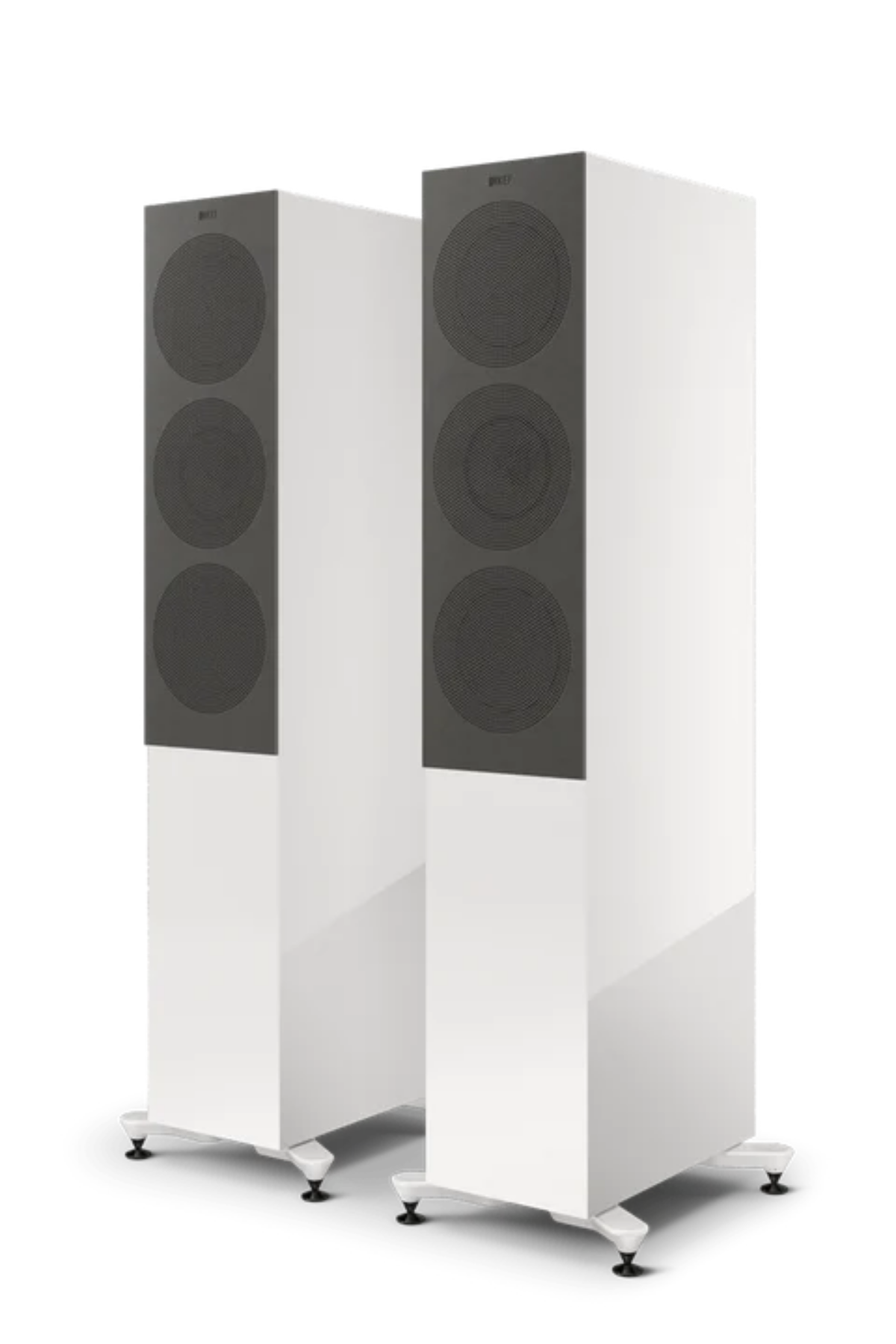 Kef R7 Meta Beyaz Hi-Fi Kule Hoparlör