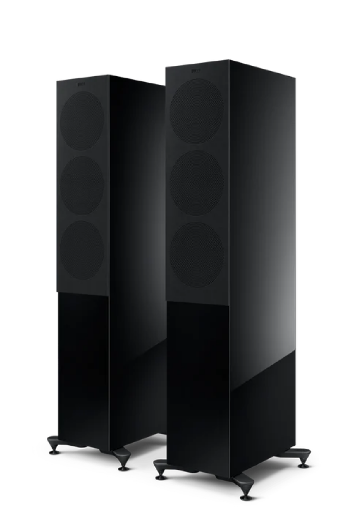 Kef R7 Meta Siyah Hi-Fi Kule Hoparlör