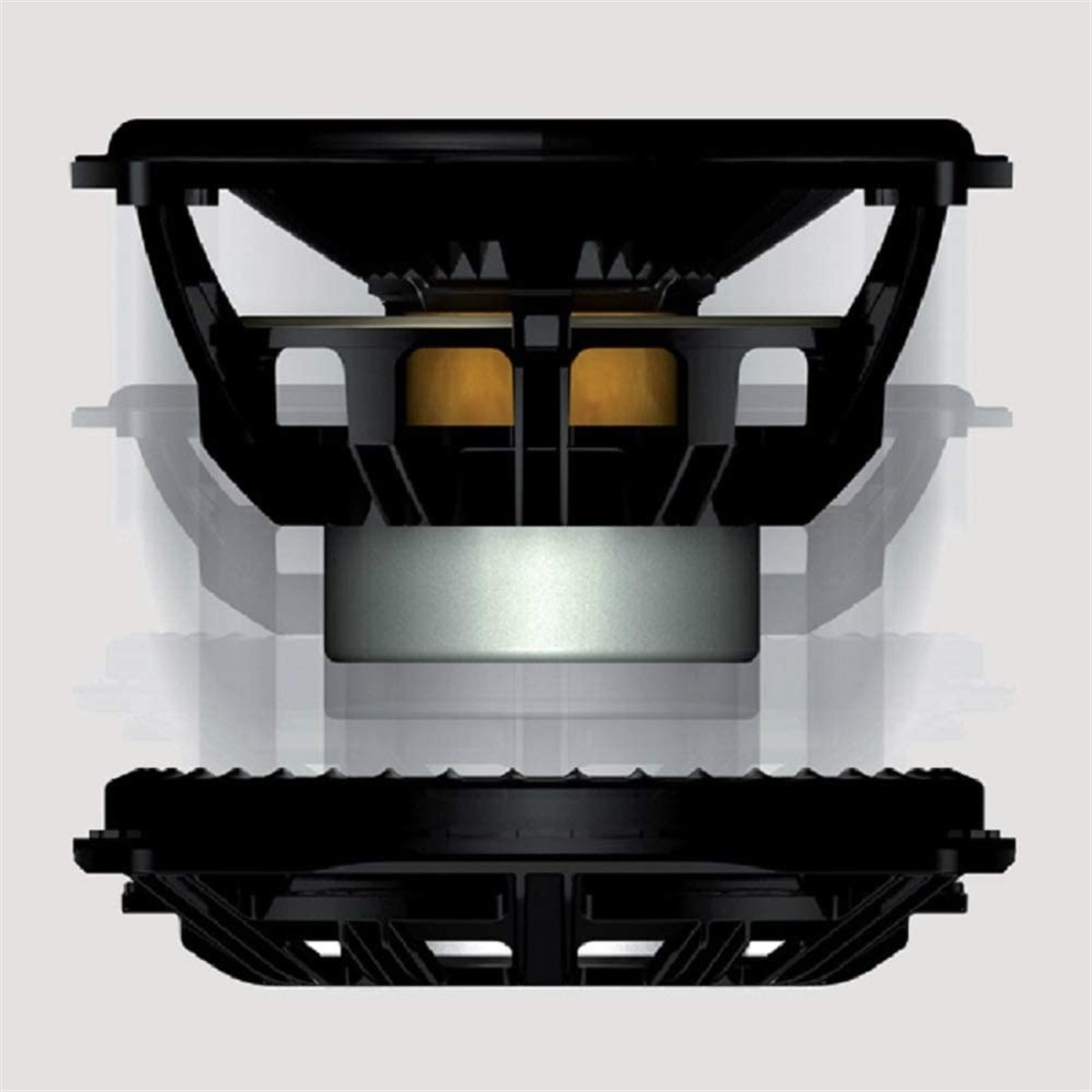 Kef T101C Beyaz İnce Merkez Hoparlör