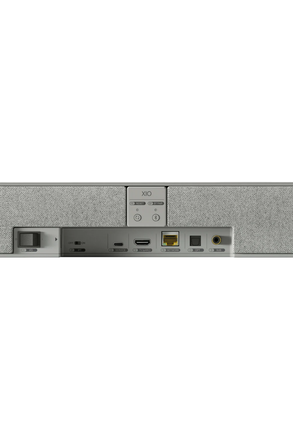 KEF XIO Premium Soundbar Gümüş – TV Ses Sistemi