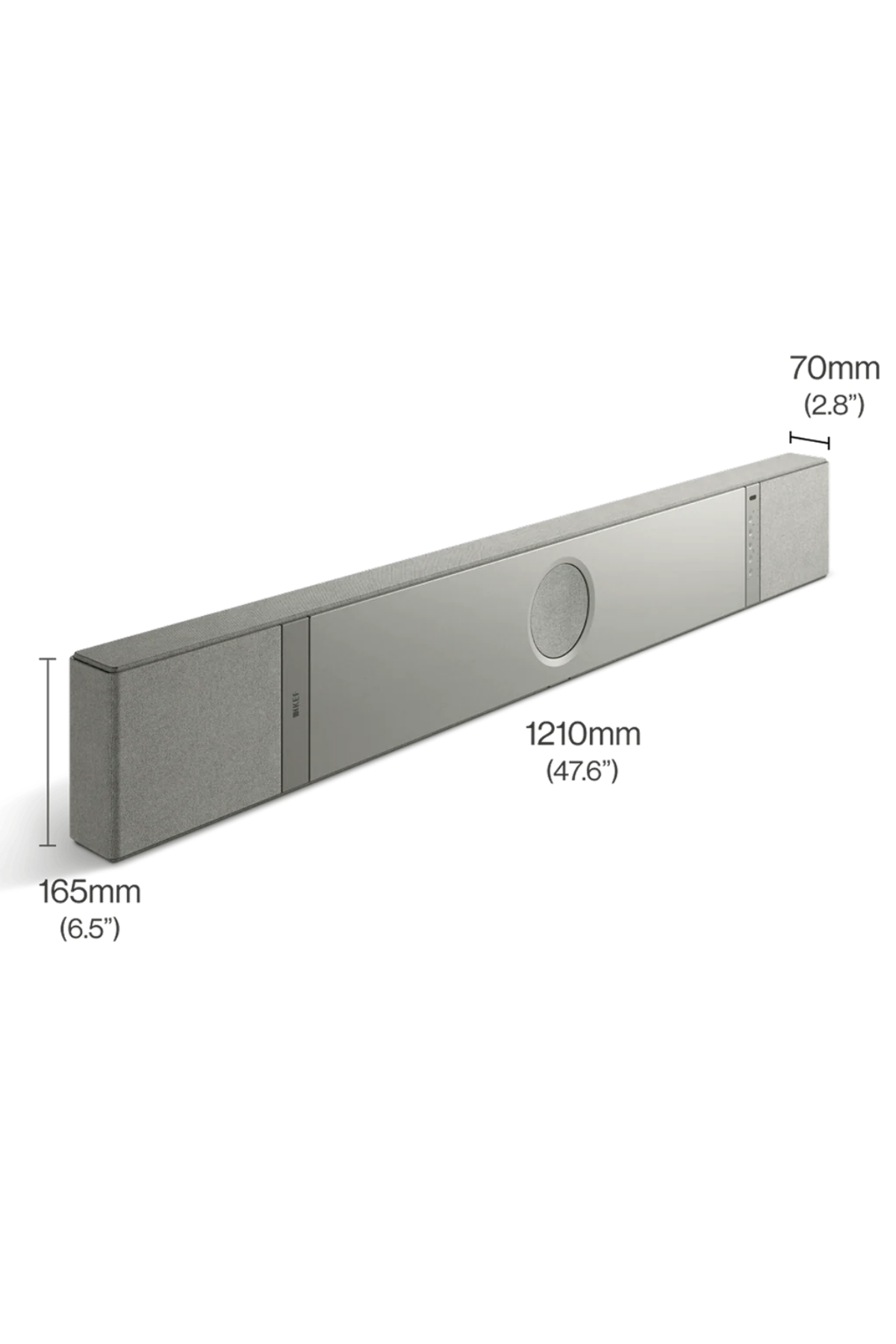 KEF XIO Premium Soundbar Gümüş – TV Ses Sistemi