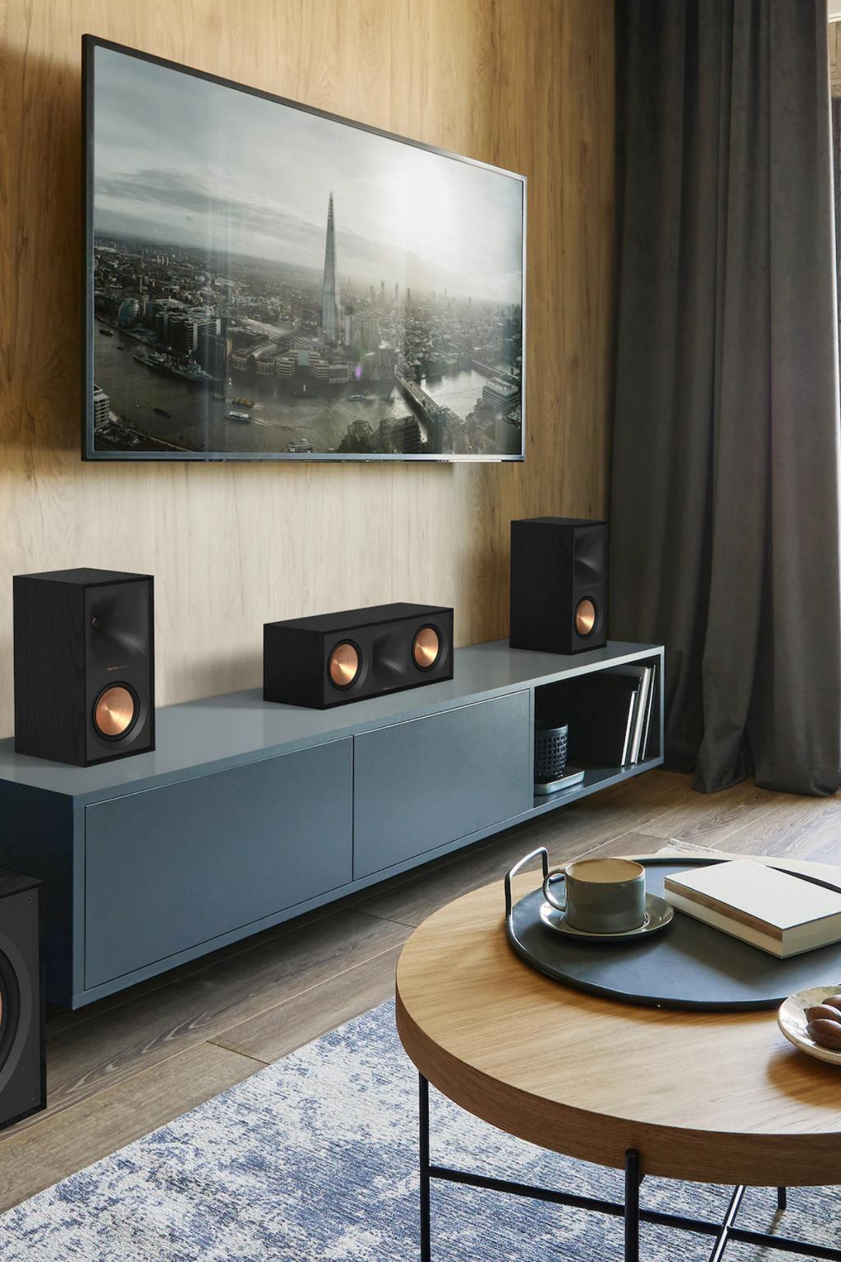 Klipsch Reference R-50M Raf Tipi Hoparlör Siyah