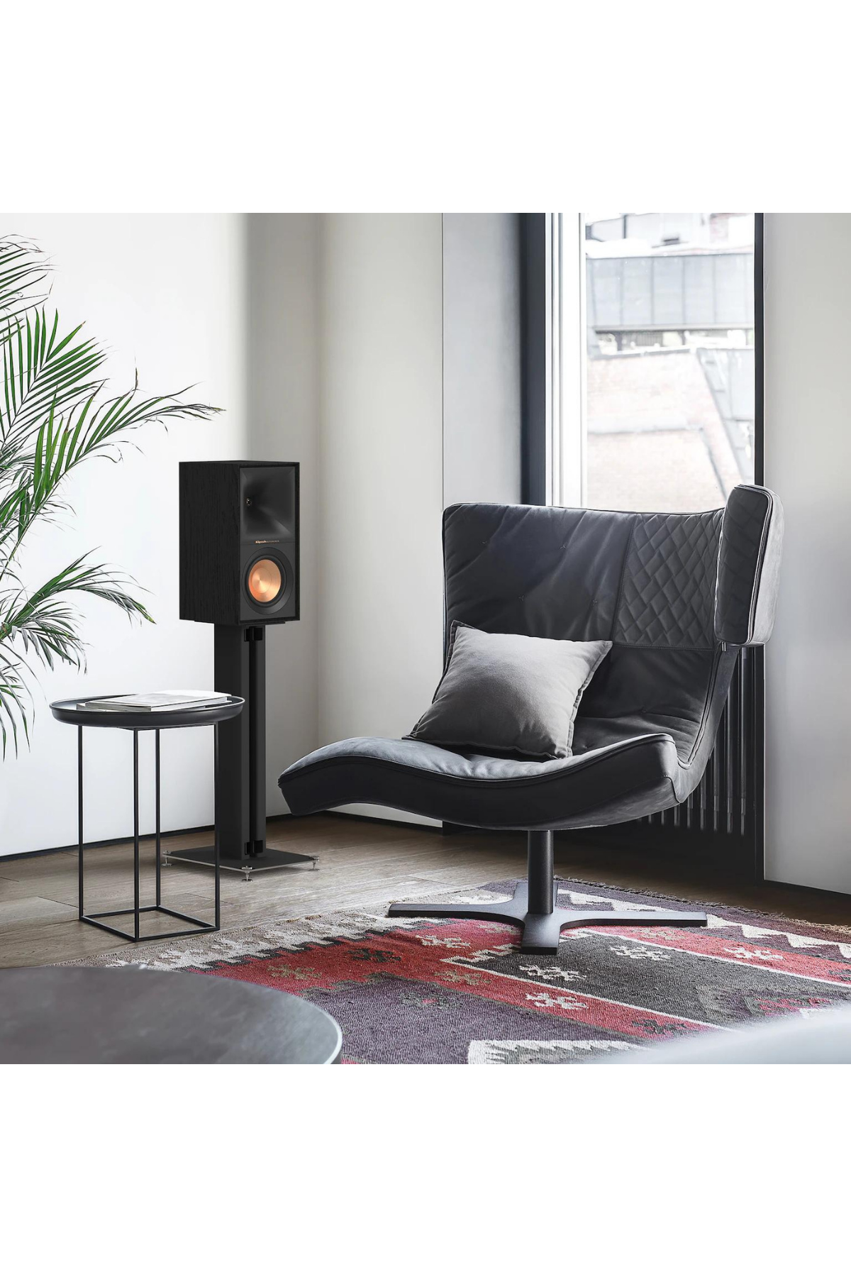 Klipsch Reference R-50M Raf Tipi Hoparlör Siyah