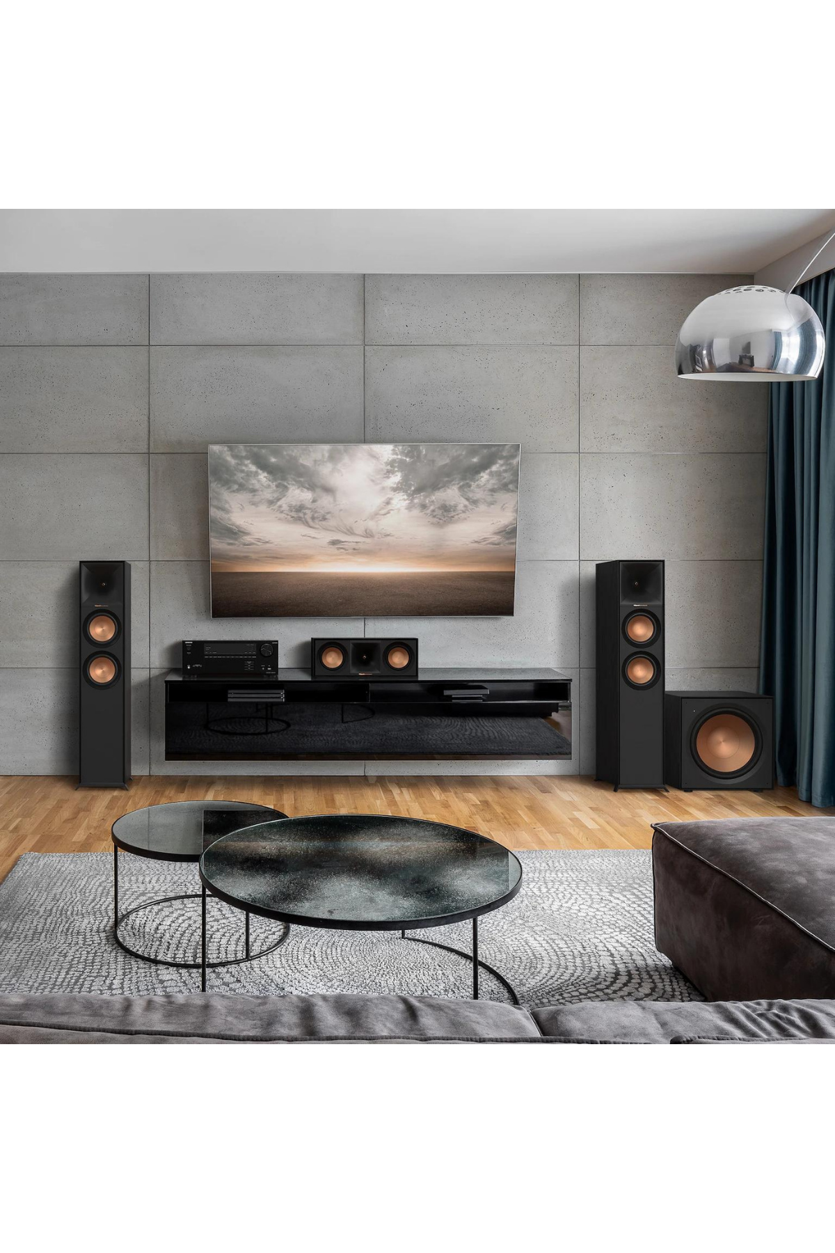 Klipsch Reference R-605FA Dolby Atmos Kule Tipi Hoparlör Siyah