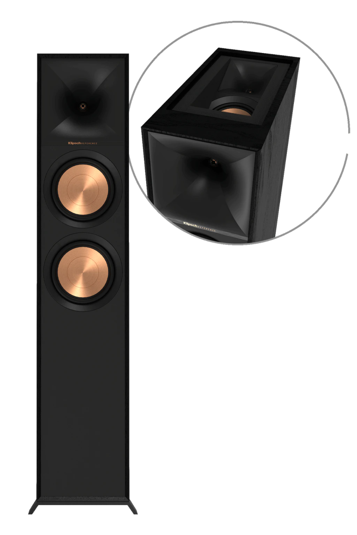 Klipsch Reference R-605FA Dolby Atmos Kule Tipi Hoparlör Siyah