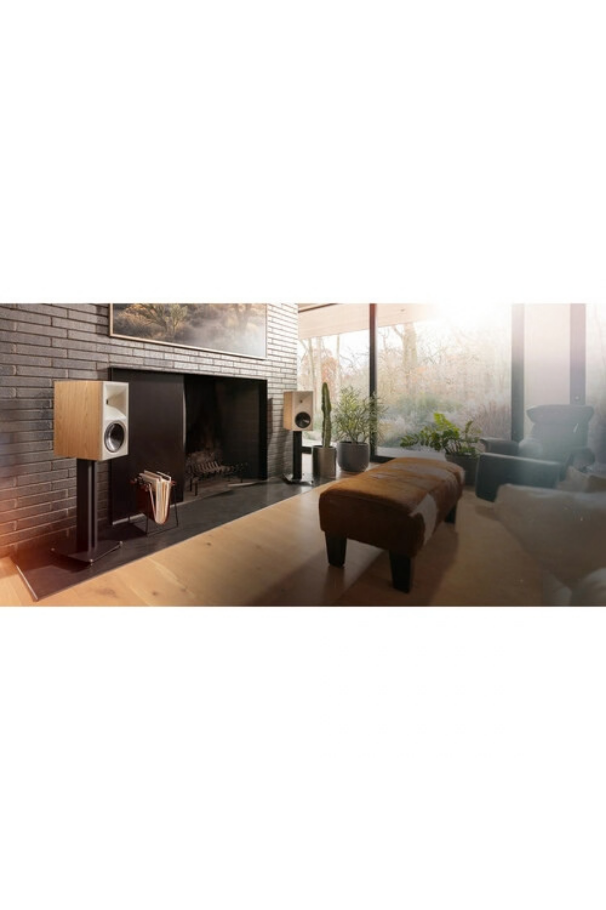 Klipsch The Fives II Aktif Raf Tipi Hoparlör Red Oak