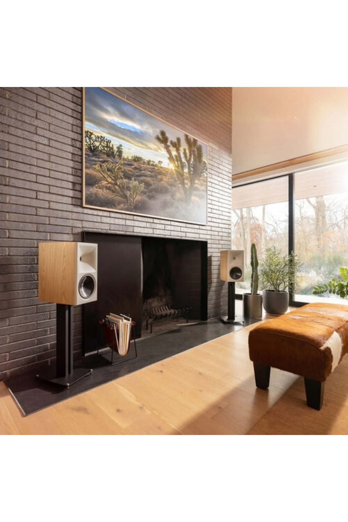 Klipsch The Nines II Aktif Raf Tipi Hoparlör Red Oak