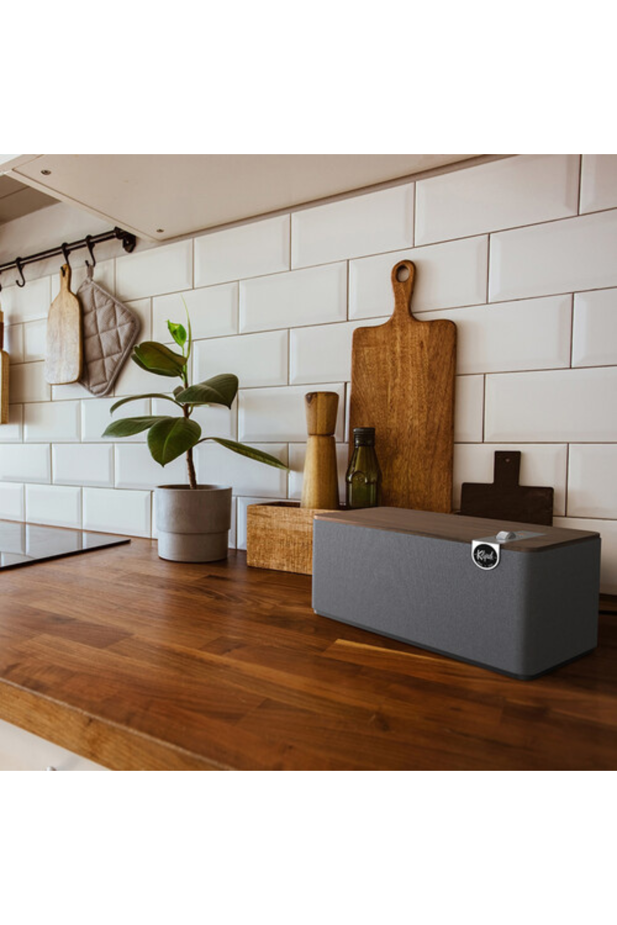 Klipsch The Three Plus Bluetooth Hoparlör Ceviz