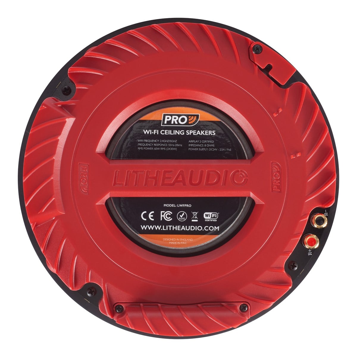 Lithe Audio Pro Serisi Wi-Fi / Network / Airplay Çok Odalı Tavan Hoparlörü