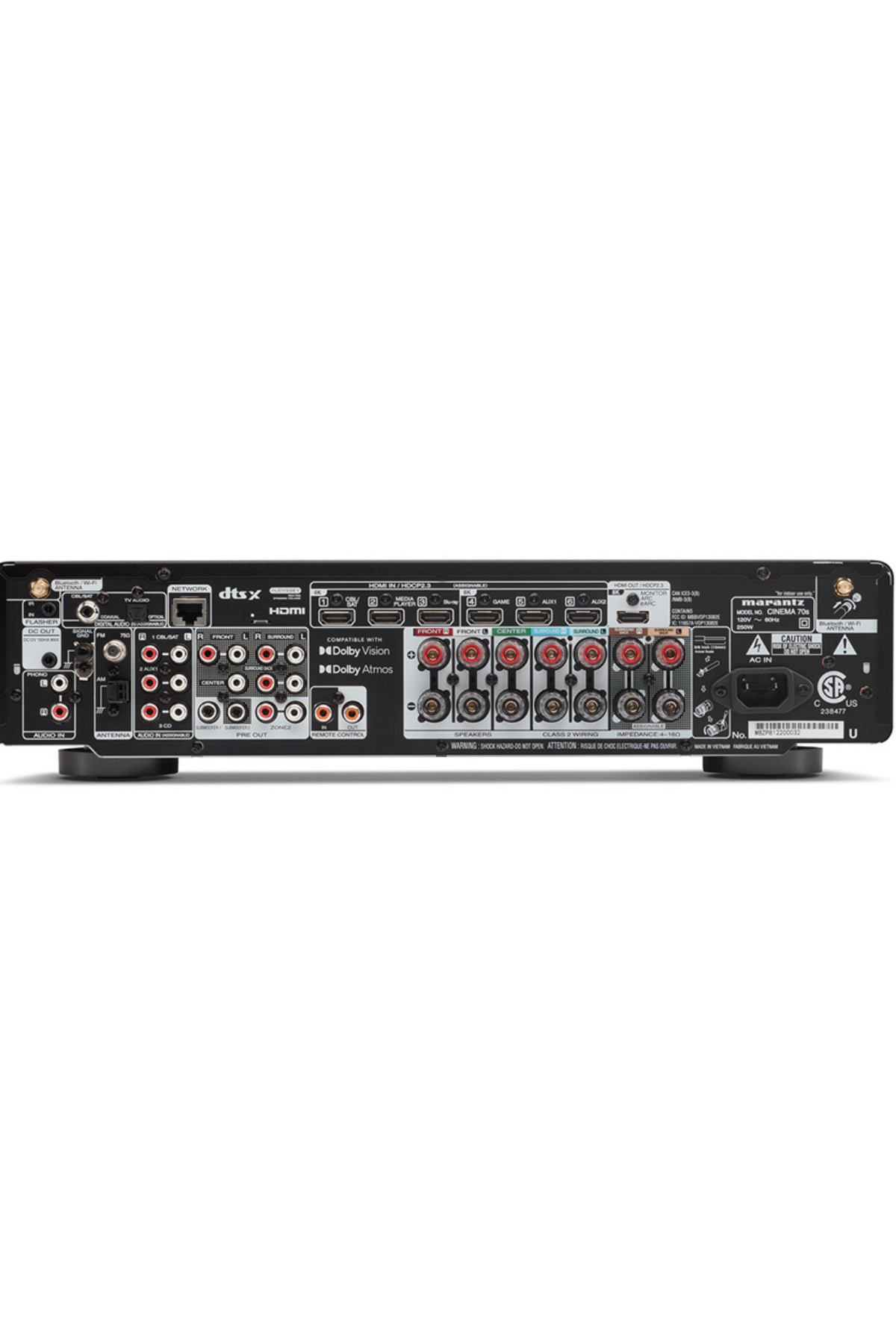 Marantz Cinema 70 Gümüş 7.2 Kanal Network A/V Receiver