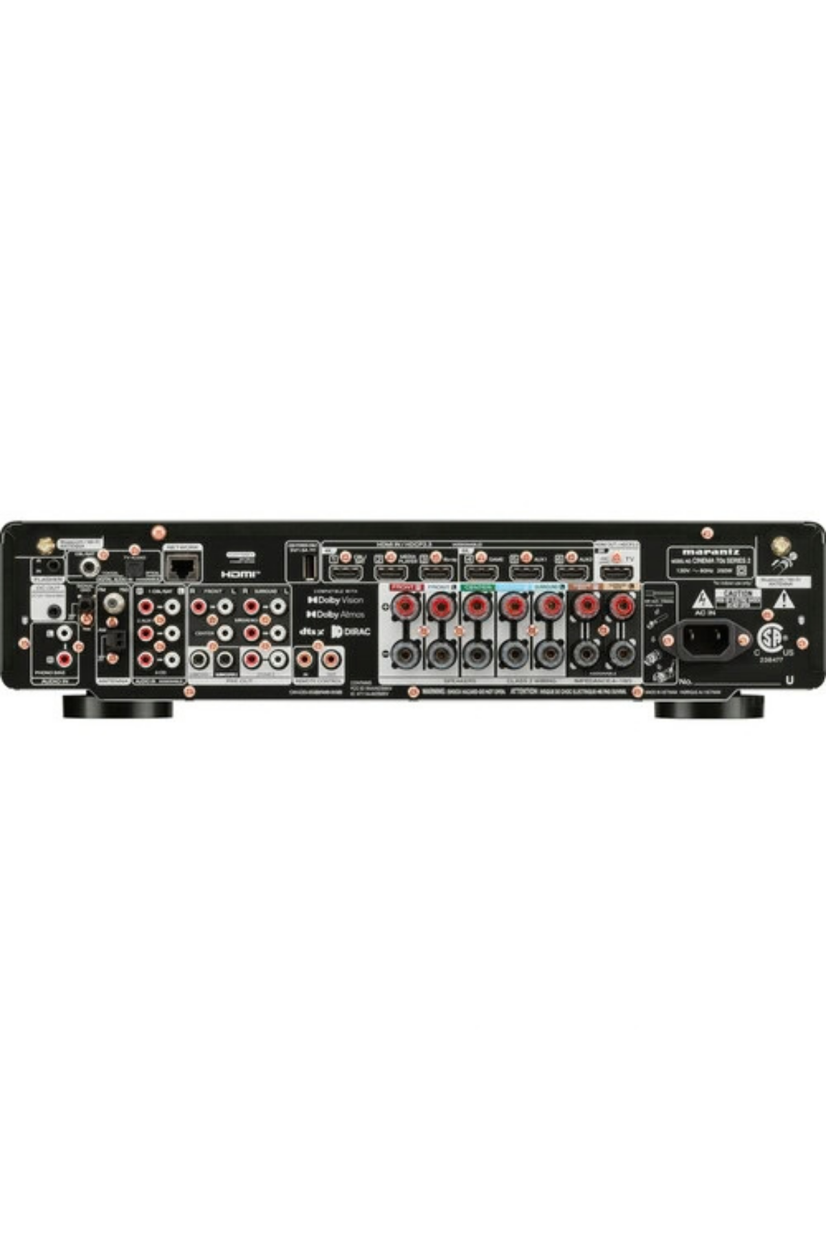 Marantz CINEMA 70s Series 2 A/V Receiver Black