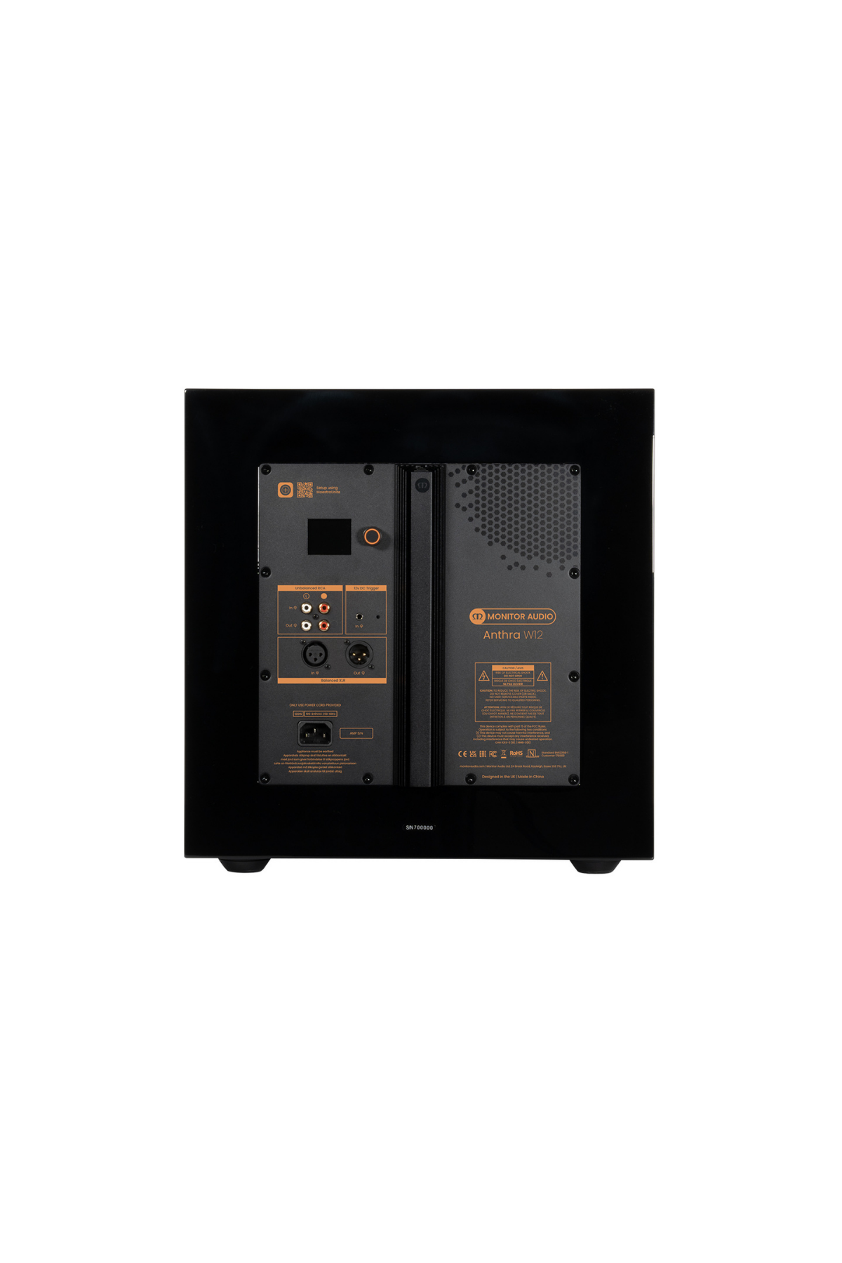 Monitor Audio Anthra W12 Siyah Subwoofer