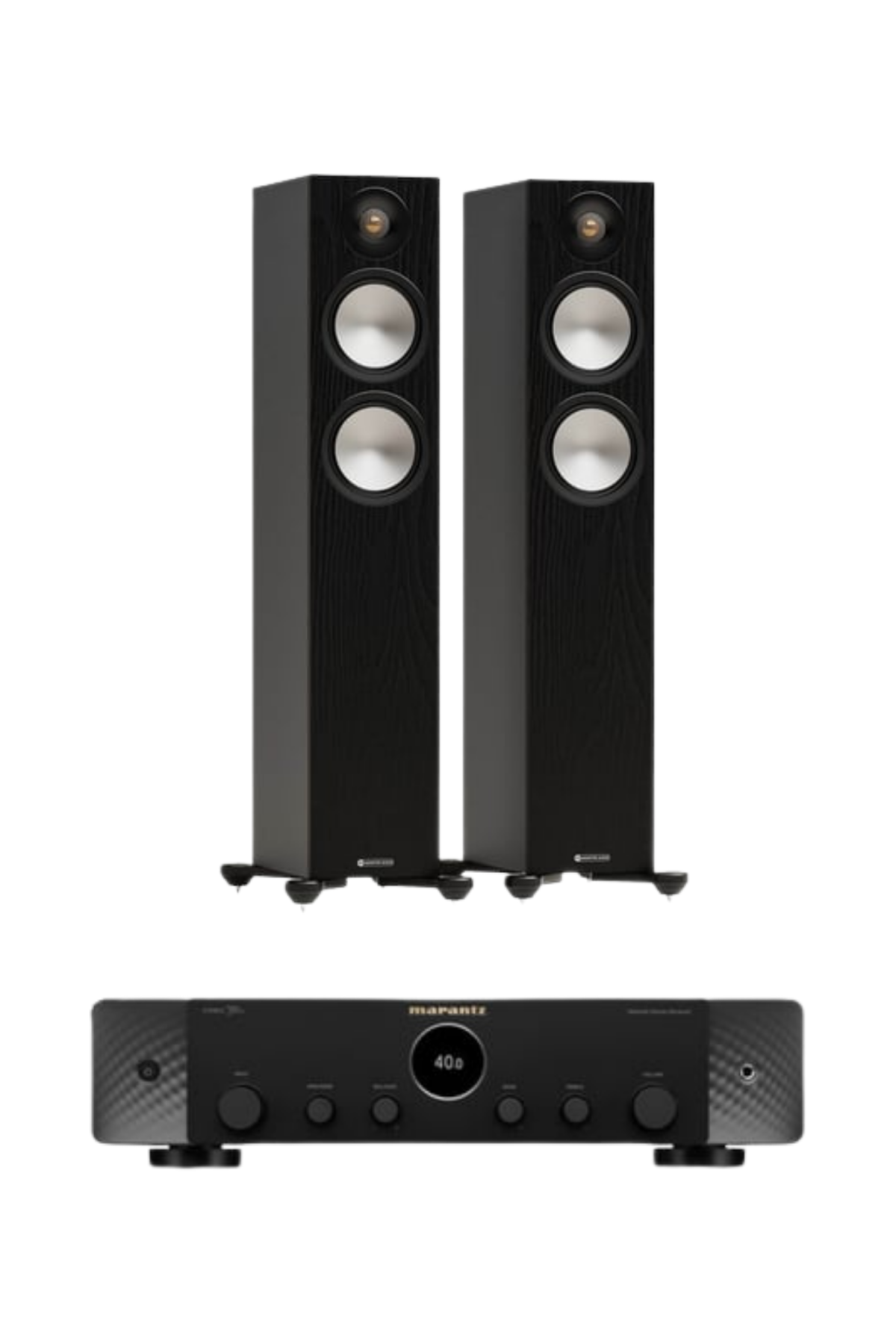 Monitor Audio Bronze 300 Stereo Sistem Stereo 70s Siyah