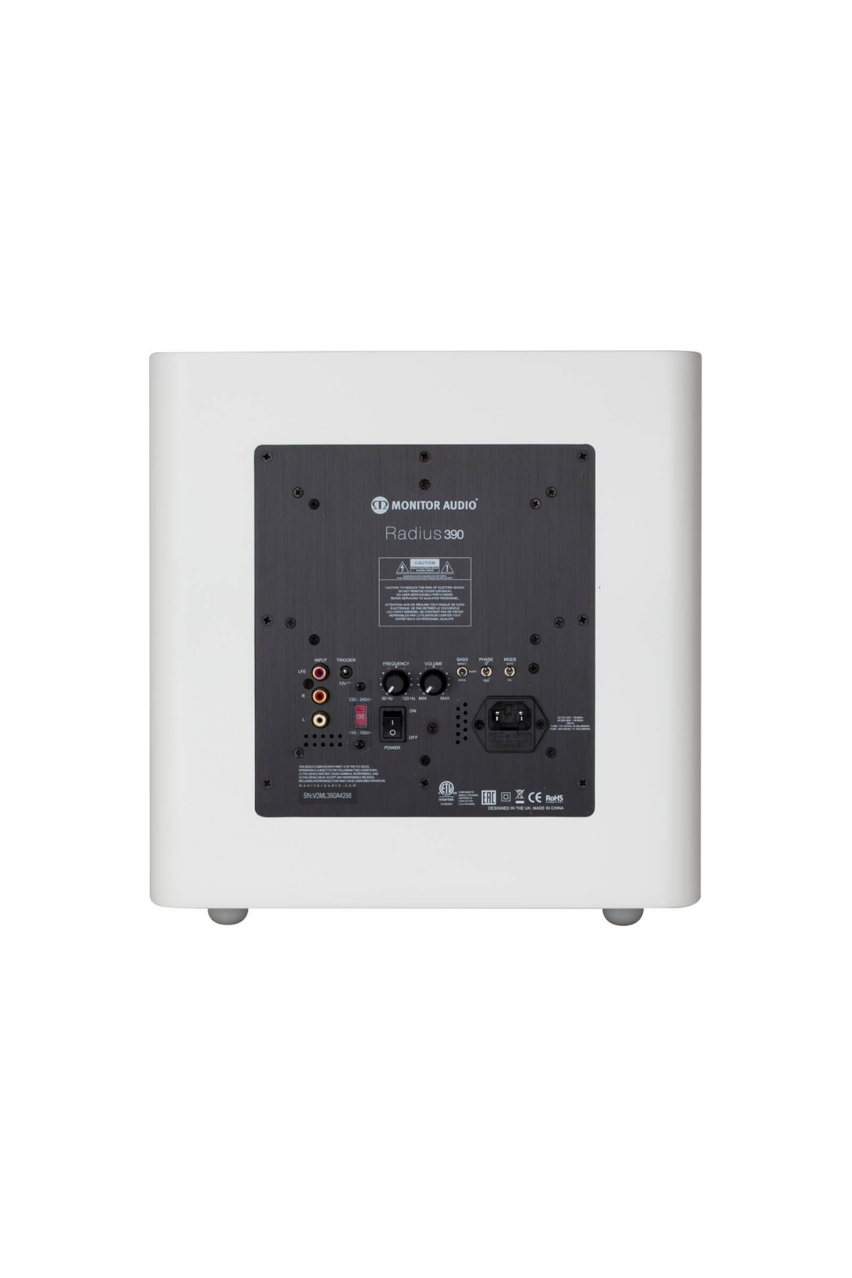 Monitor Audio Radius 390 3G Saten Beyaz Subwoofer