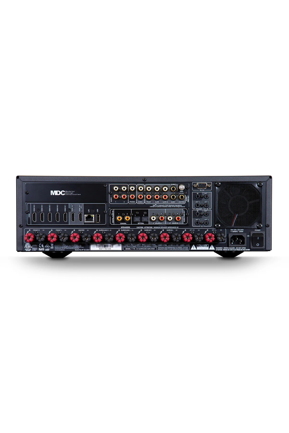 NAD T 778 9 Kanal A/V Surround Receiver