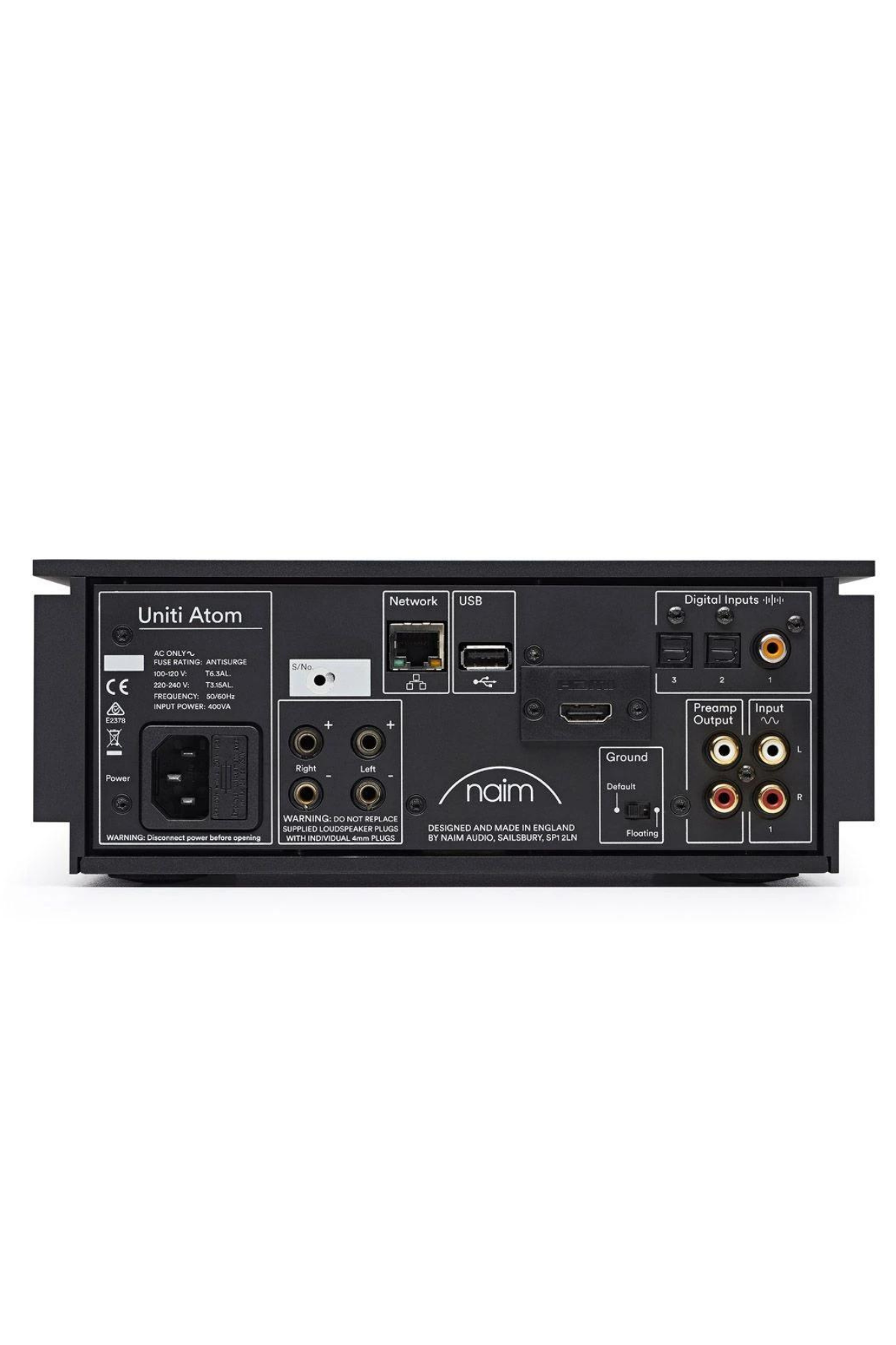 Naim Audio Uniti Atom Hepsi Bir Arada Ağ Oynatıcı
