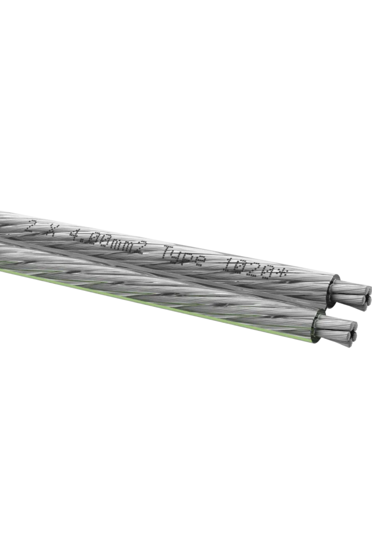Oehlbach 2 x 4,0 mm² Gümüş Kaplı OFC Hoparlör Kablosu Metre