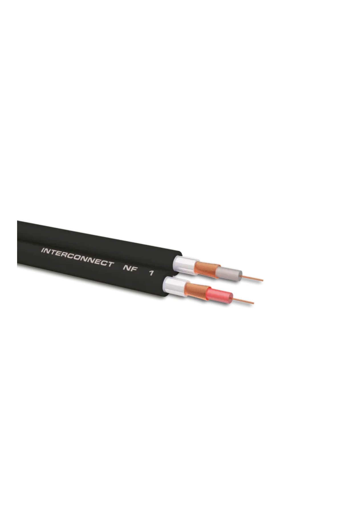 Oehlbach NF 1 Master Gümüş Kaplı OFC RCA Analog Ses Kablosu 50 cm