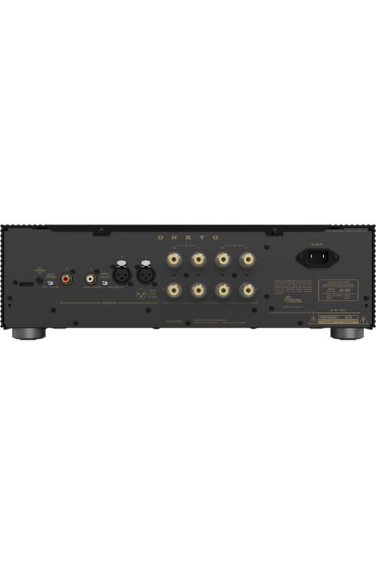 Onkyo M-80 Stereo Güç Amplifikatörü Black