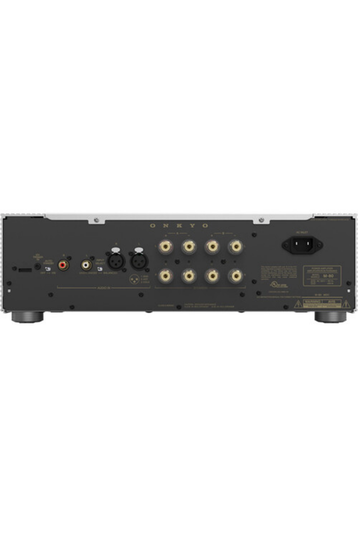 Onkyo M-80 Stereo Güç Amplifikatörü Silver