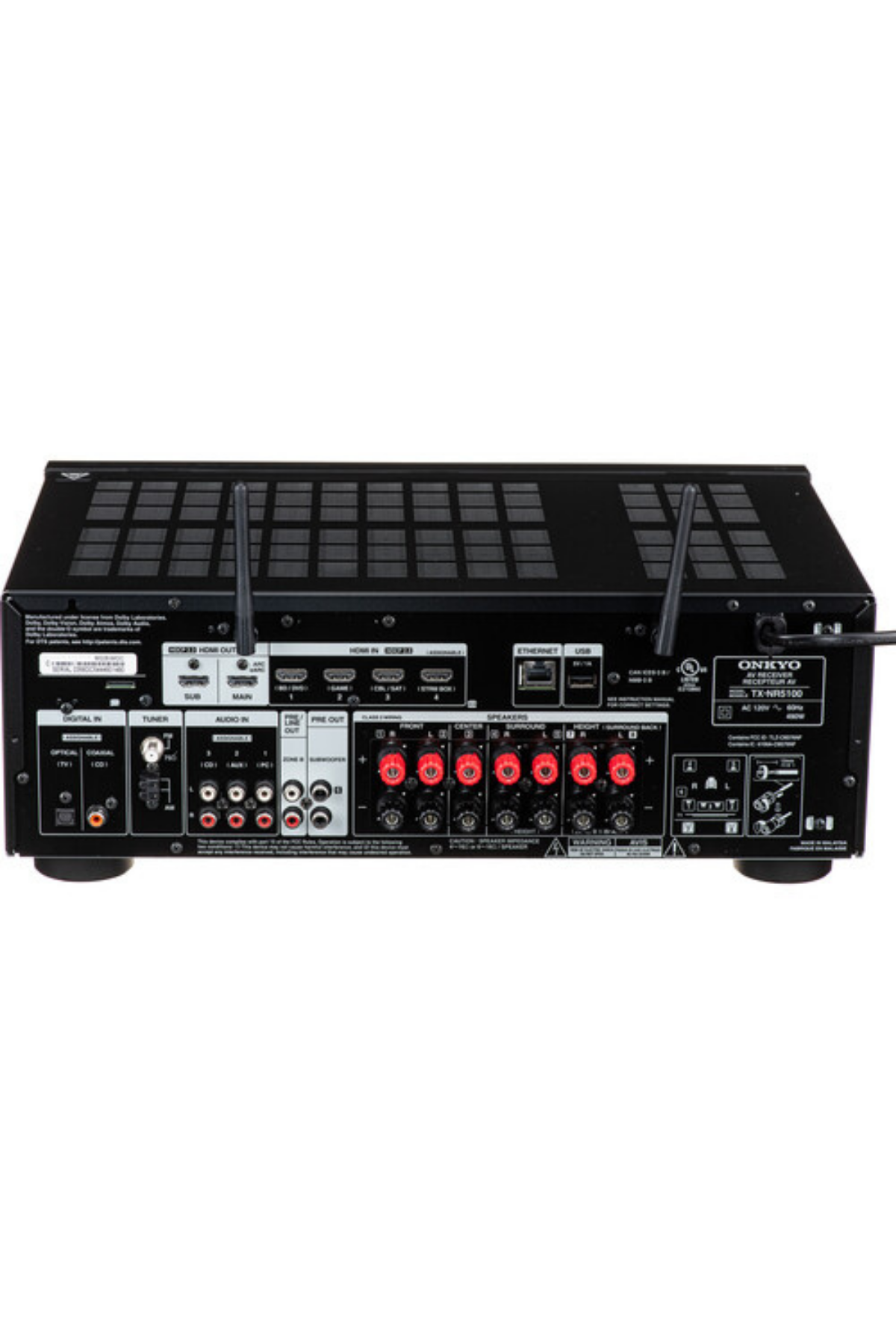 Onkyo TX-NR5100 7.2 Kanal Network A/V Receiver