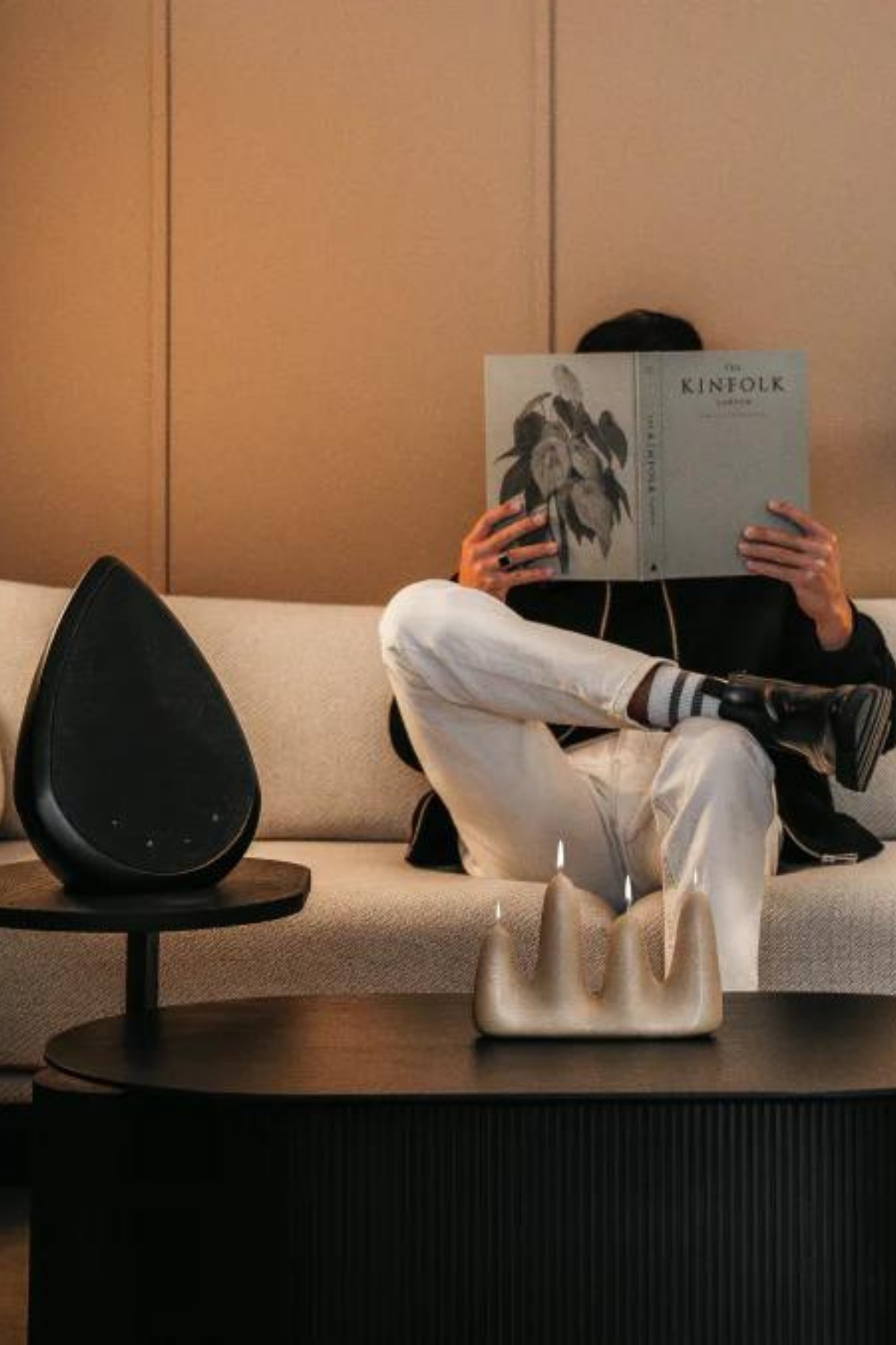 Pantheone Audio Obsidian Tasarım Hoparlör Siyah