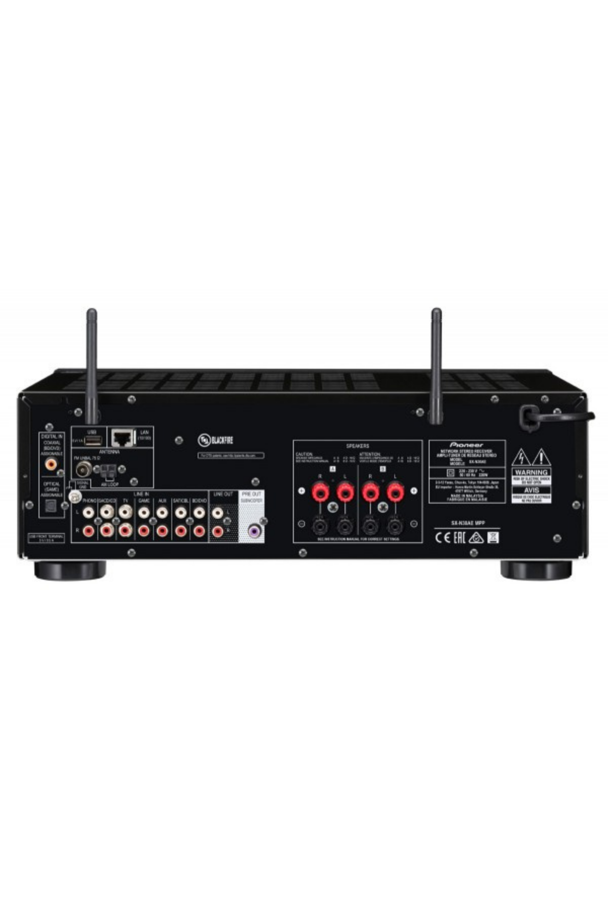 Pioneer SX-N30AE Stereo Amplifikatör Siyah