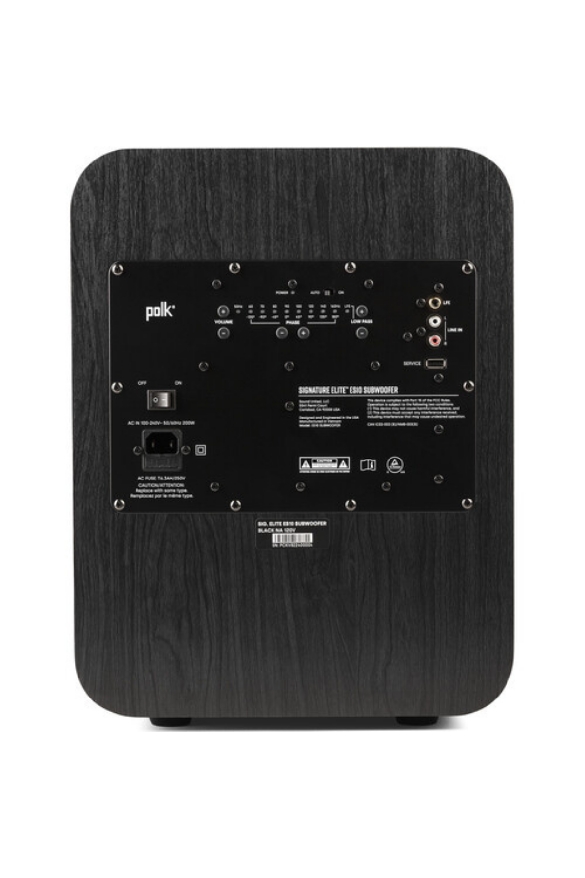 Polk Audio Signature Elite ES10 Subwoofer Siyah