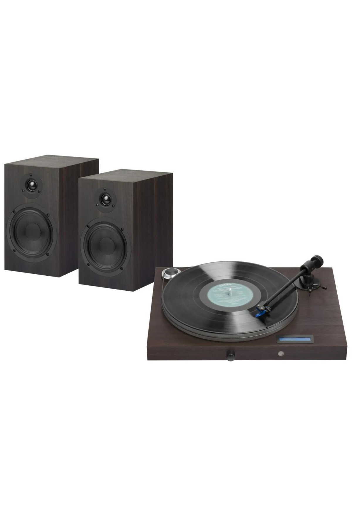 Pro-Ject Audio Juke Box S2 Siyah HiFi Bluetooth Pikap-Hoparlör Set
