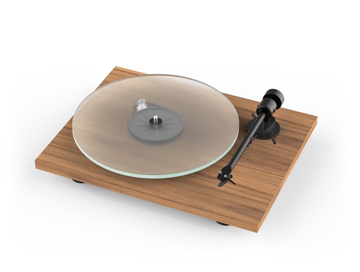 Pro-Ject Audio T1 BT Walnut OM5 E İğneli Pikap