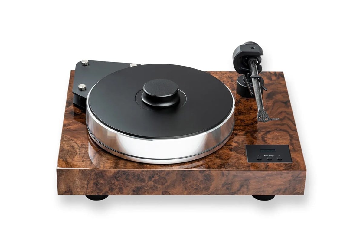 Pro-Ject Audio Xtension 10 Evolution Walnut Burl High Gloss Cadenza Red İğneli Pikap