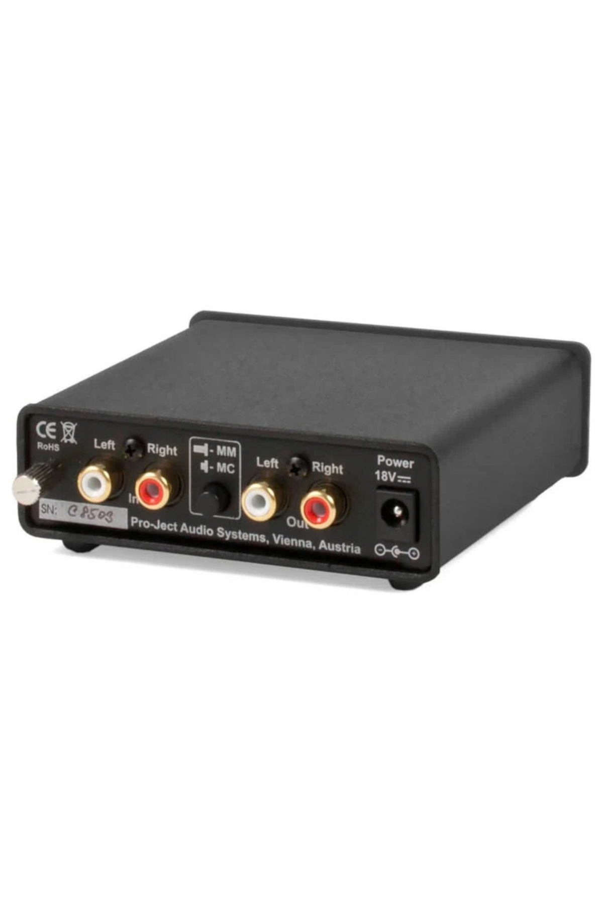 Pro-Ject Phono Box MM/MC Phono Pre-Amfi Black