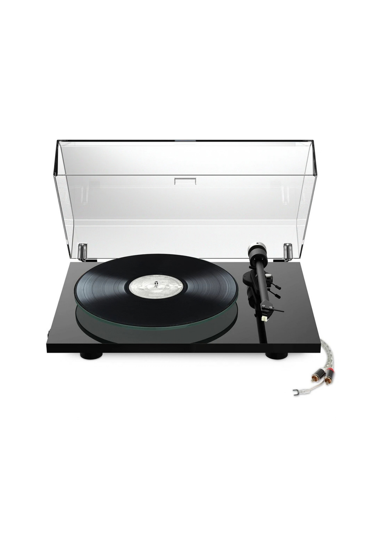 Pro-Ject T2 W Wi-Fi Streaming Pikap High Gloss Black
