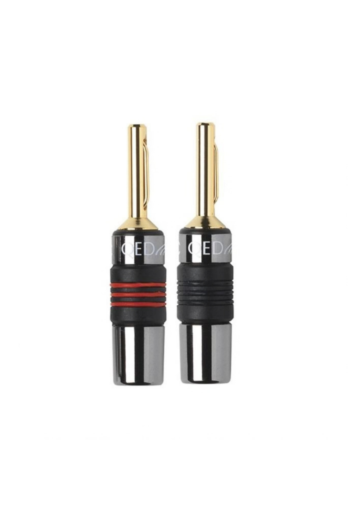 QED Airloc Metal 4mm Banana Plug Hoparlör Konnektörü Tekli