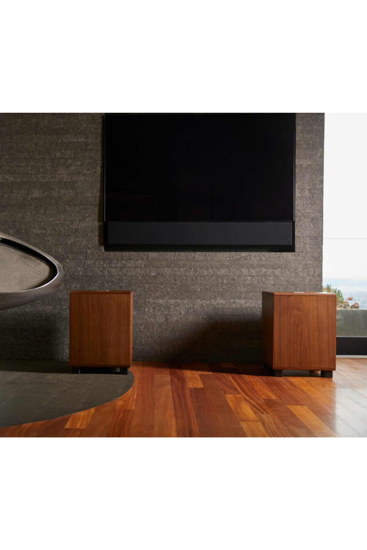 REL Classic 98 Aktif Subwoofer Walnut
