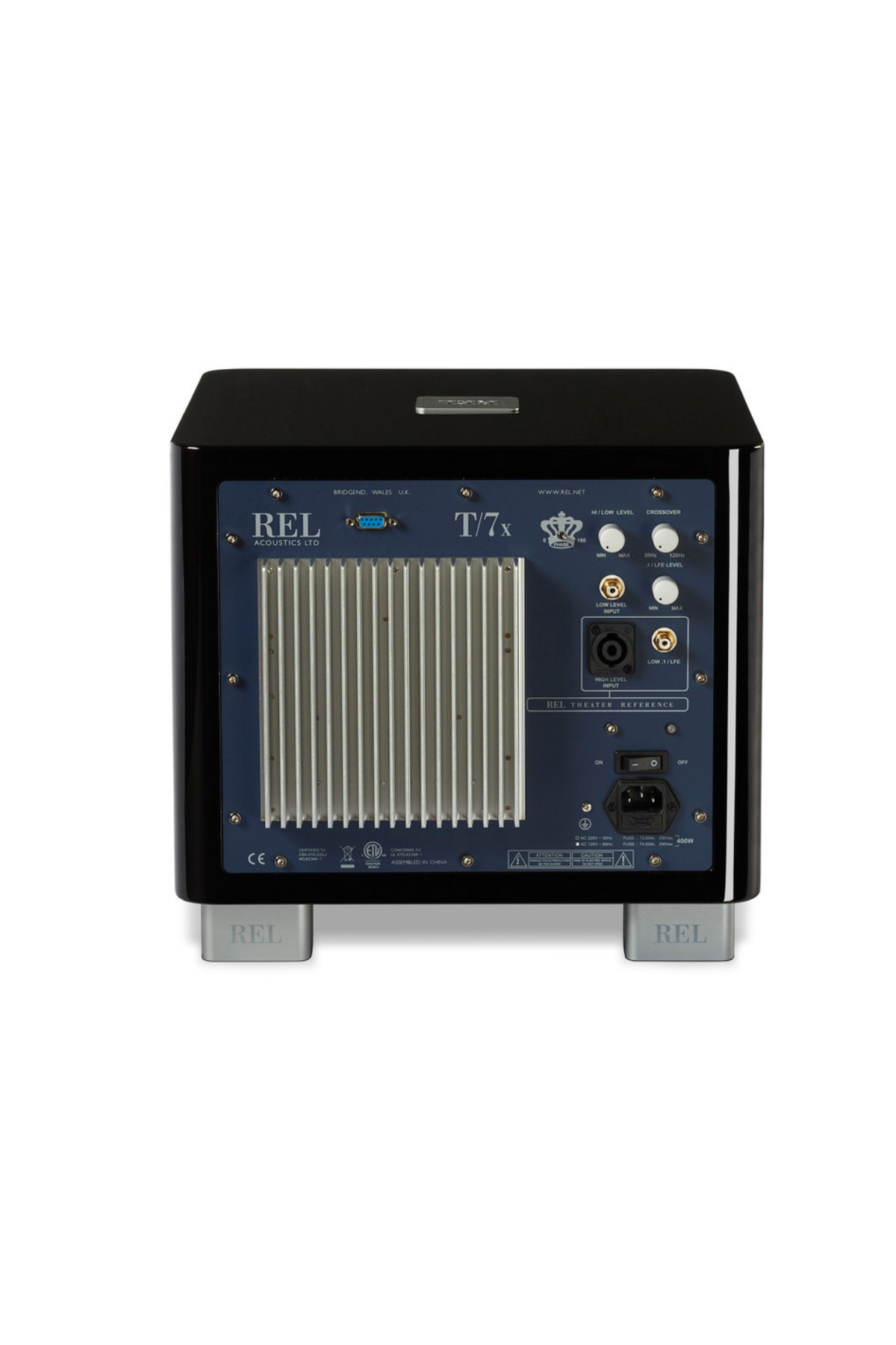 REL T/7x Aktif Subwoofer Black