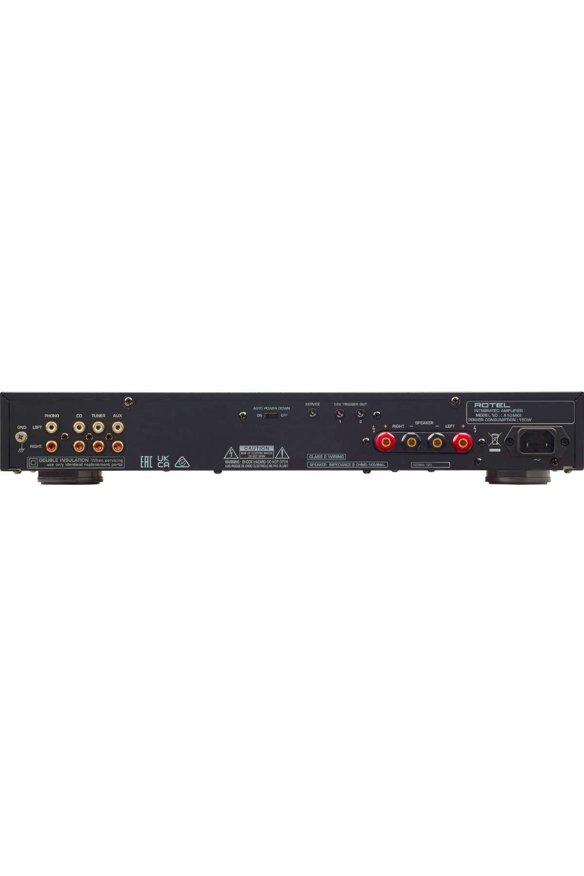 Rotel A10 MKII Entegre Amplifikatör Gümüş