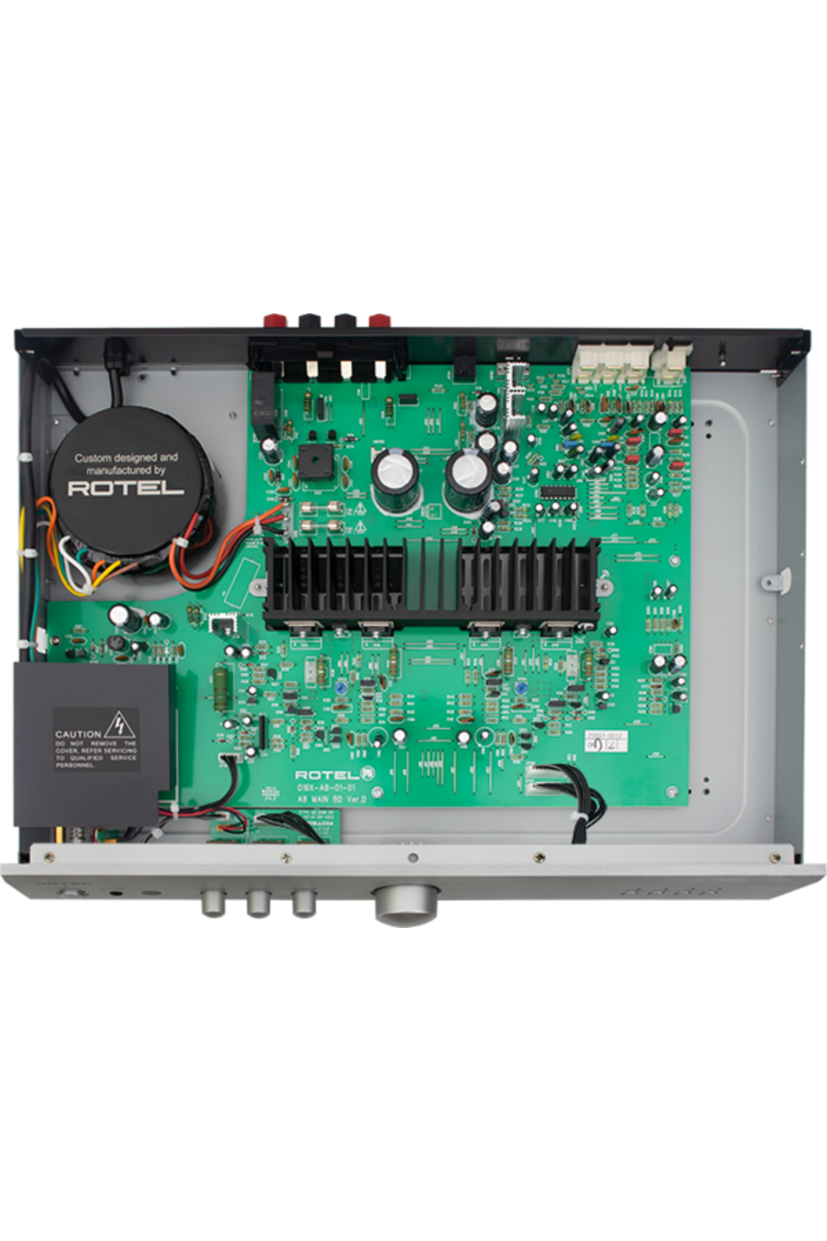 Rotel A8 Entegre Stereo Amplifikatör Silver