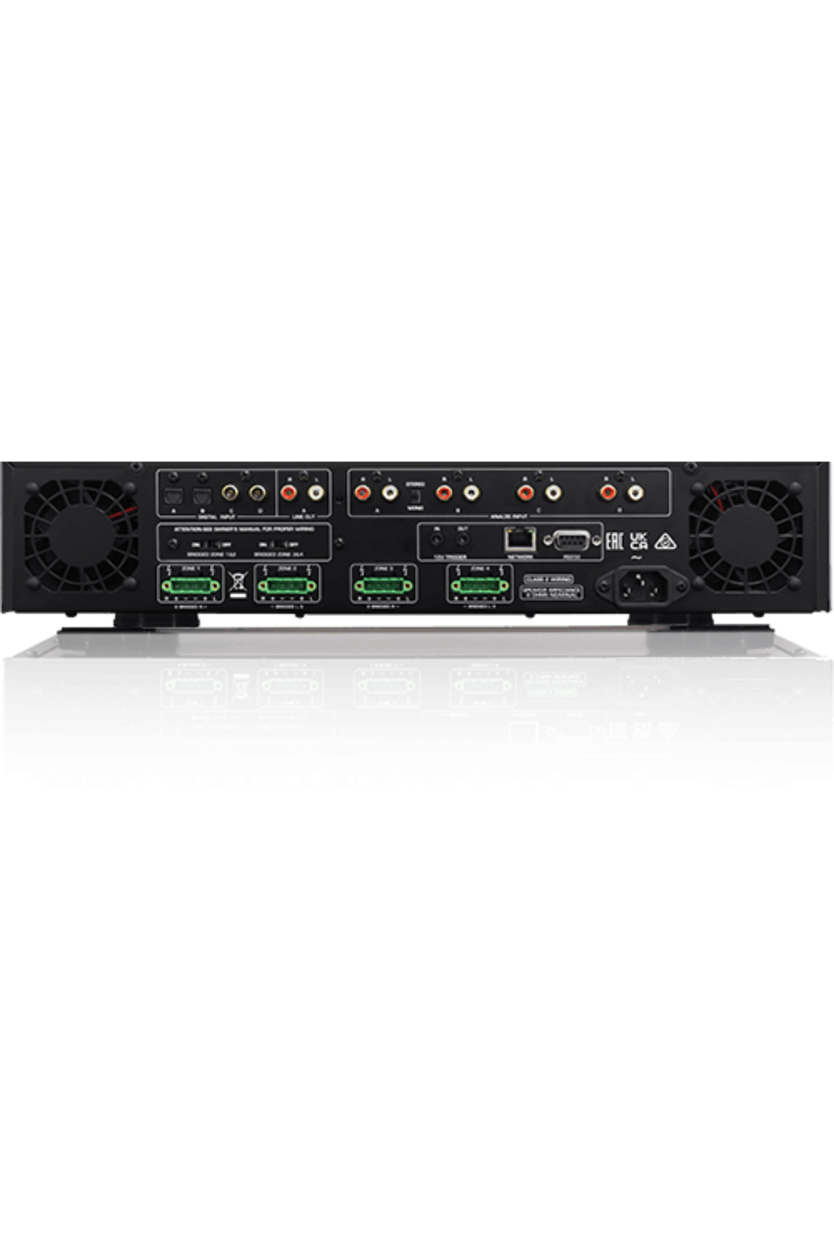 Rotel C8+ 8 Kanal Çok Bölgeli Amplifikatör Black